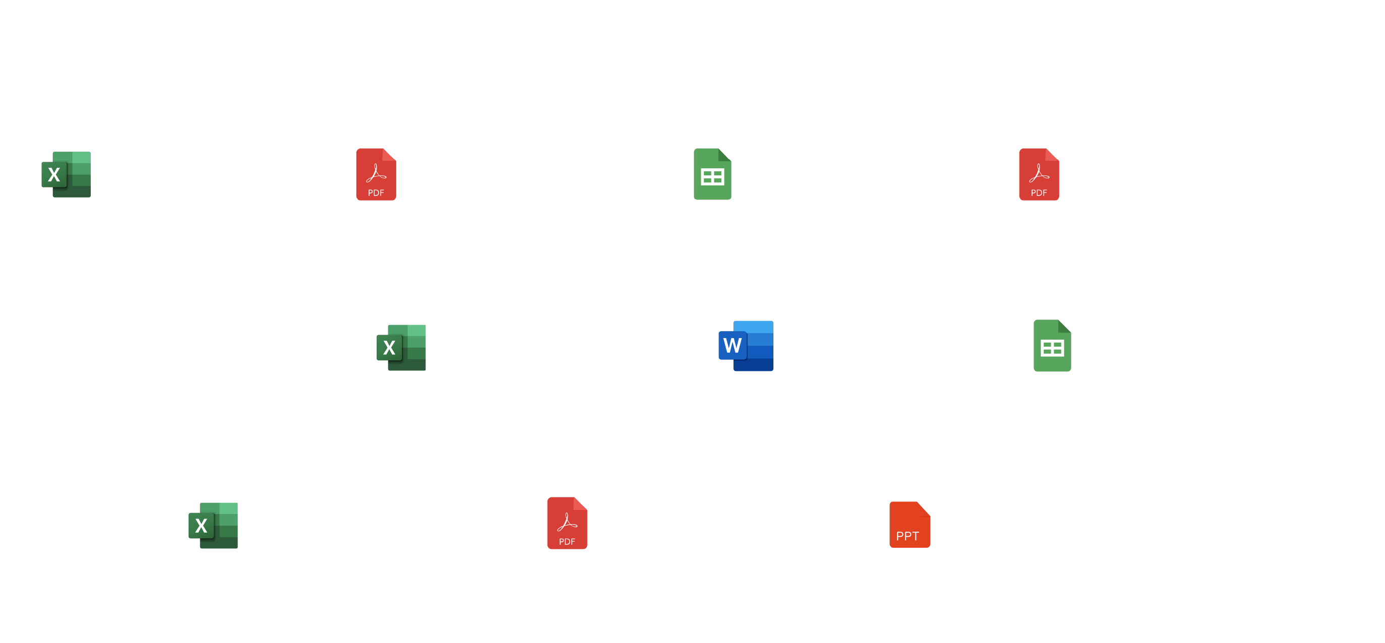 Scattered reports